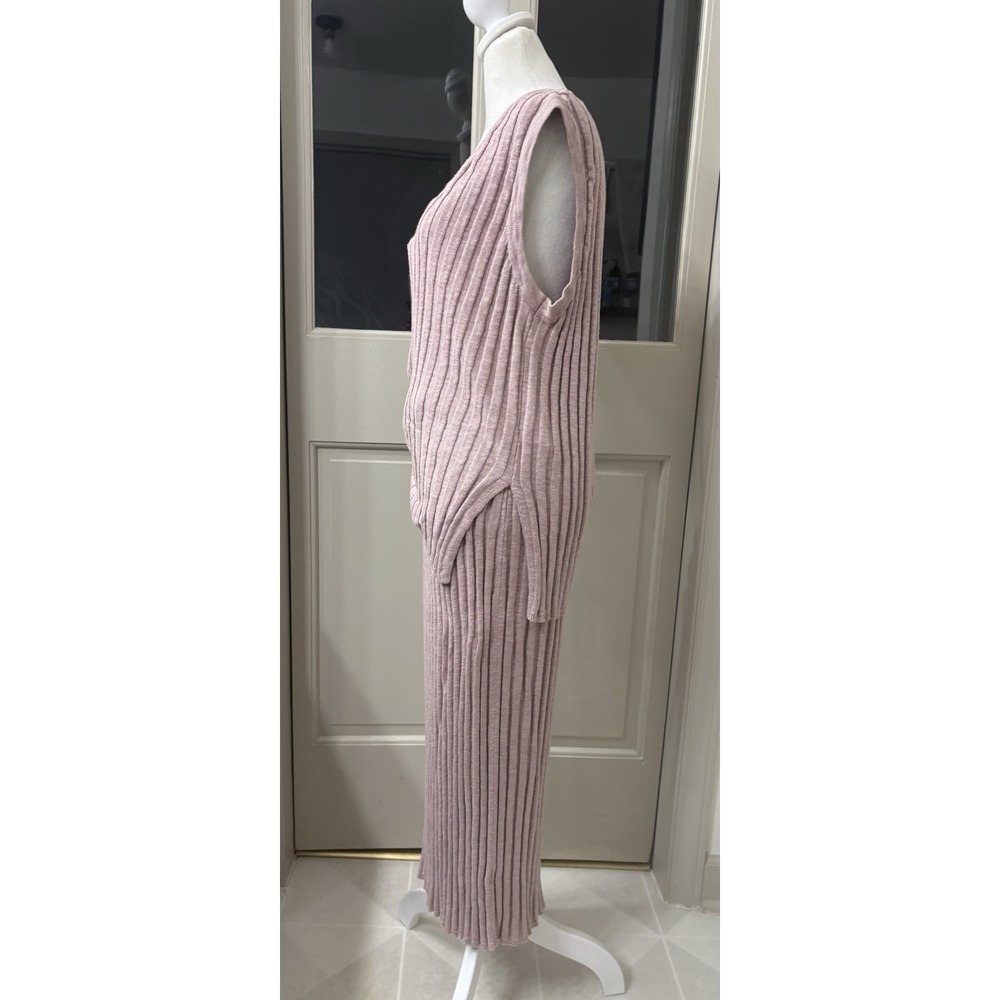Free People Beach Veda Ribbed Knit Sweater Skirt Set Small - Picture 4 of 15